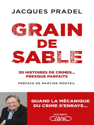 cover image of GRAIN DE SABLE